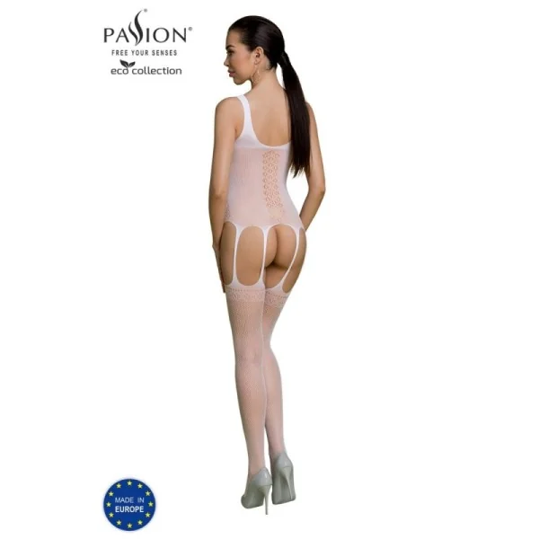 Eco Bodystocking Bs007 weiß von Passion Eco Collection kaufen | Fesselliebe