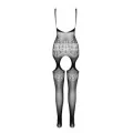 Eco Bodystocking Bs005 Schwarz von Passion Eco Collection