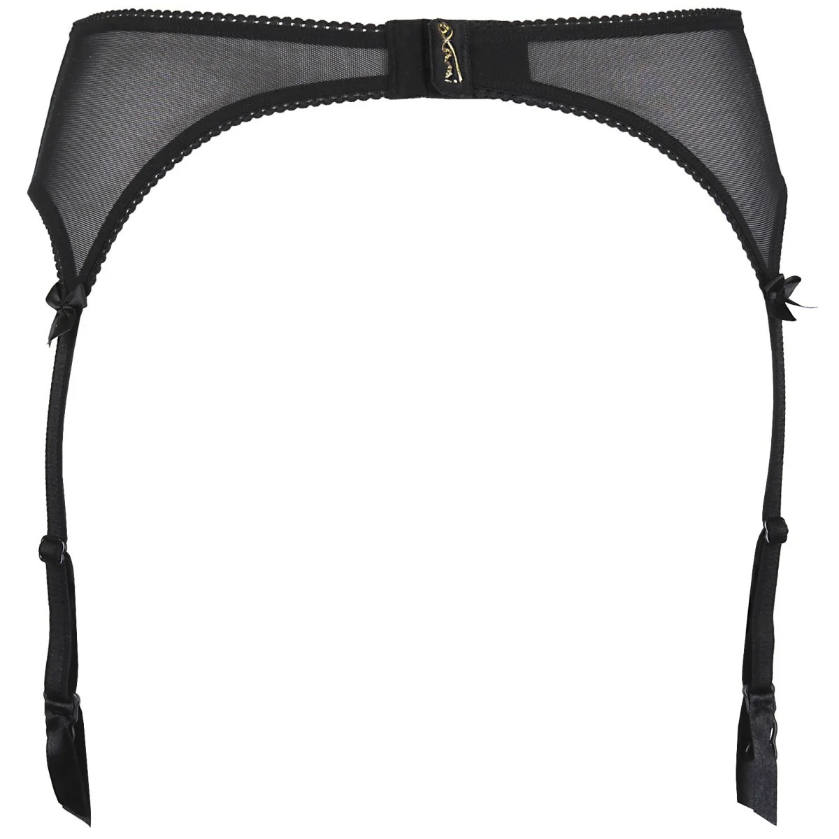 Strumpfgürtel schwarz-rot V-9882 von Axami kaufen | Fesselliebe