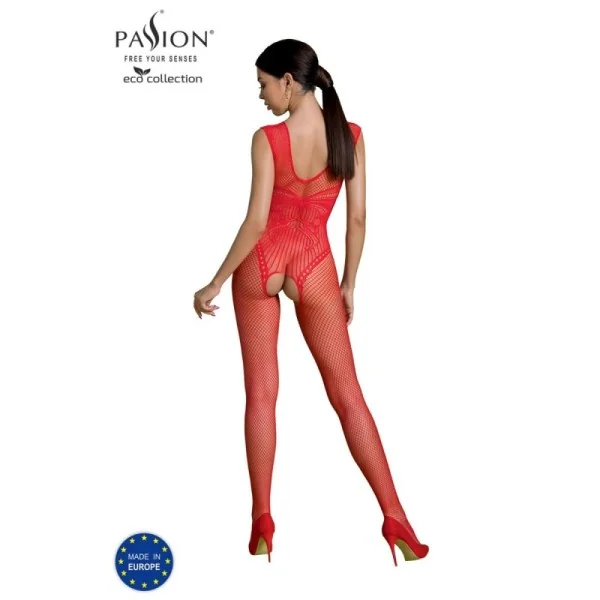 Eco Bodystocking Bs003 rot von Passion Eco Collection kaufen | Fesselliebe
