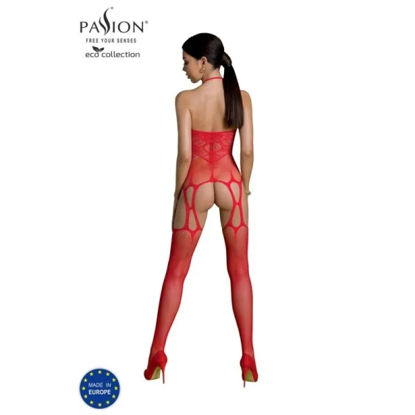 Eco Bodystocking Bs002 rot von Passion Eco Collection kaufen | Fesselliebe