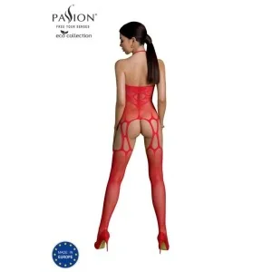 Eco Bodystocking Bs002 Rot von Passion Eco Collection
