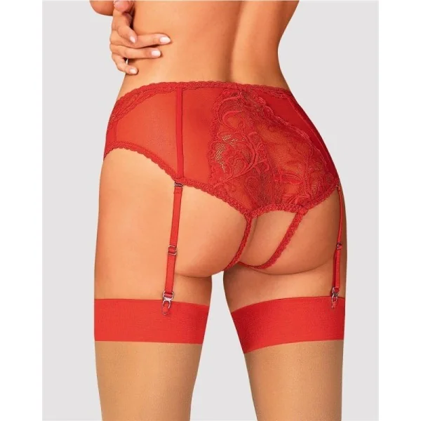 Dagmarie Garter Höschen rot von Obsessive kaufen | Fesselliebe