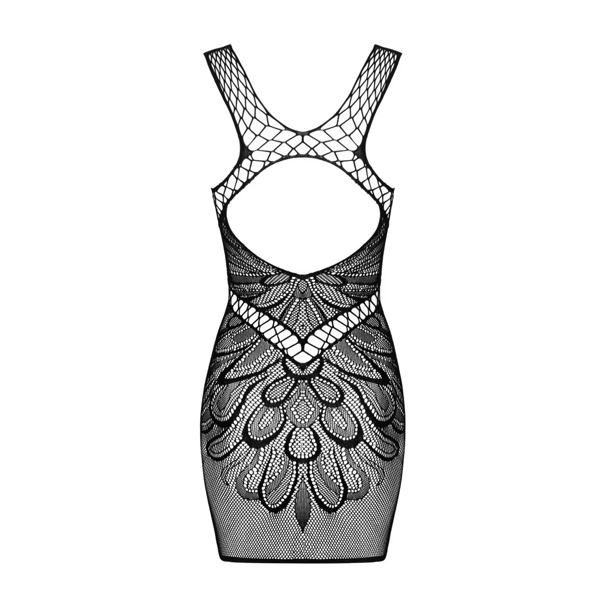 Kleid schwarz D608 von Obsessive kaufen | Fesselliebe