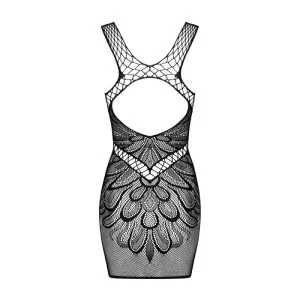 Kleid Schwarz D608 von Obsessive