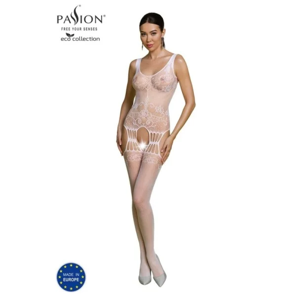 Eco Bodystocking Bs009 weiß von Passion Eco Collection kaufen | Fesselliebe