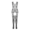 Eco Bodystocking Bs009 Weiss von Passion Eco Collection