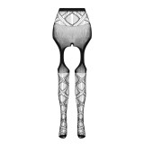 Eco Straps-Strumpfhose S005 Weiss von Passion Eco Collection | Fesselliebe.de