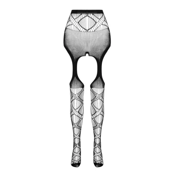 Eco Straps-Strumpfhose S005 weiß von Passion Eco Collection kaufen | Fesselliebe