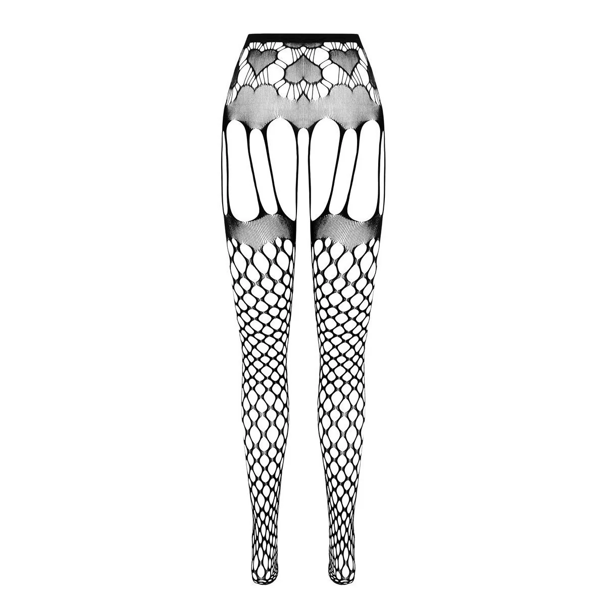 Eco Straps-Strumpfhose S009 rot von Passion Eco Collection kaufen | Fesselliebe