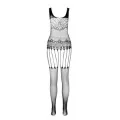 Eco Bodystocking Bs001 Rot von Passion Eco Collection