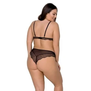 Amberly Size Plus 2er Set Schwarz von Passion Size Plus