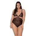 Amberly Size Plus Body Schwarz von Passion Size Plus