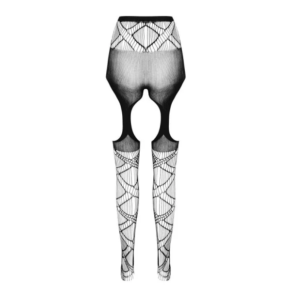 Eco Straps-Strumpfhose S005 schwarz von Passion Eco Collection kaufen | Fesselliebe