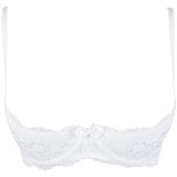 BH Weiss mit Offenen Cups V-9821 von Axami | Fesselliebe.de