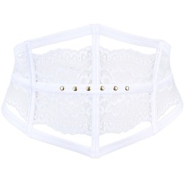 Hip Belt Weiss V-9792 von Axami | Fesselliebe.de