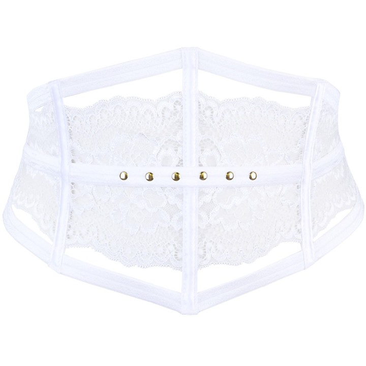 Hip Belt Weiss V-9792 von Axami | Fesselliebe.de