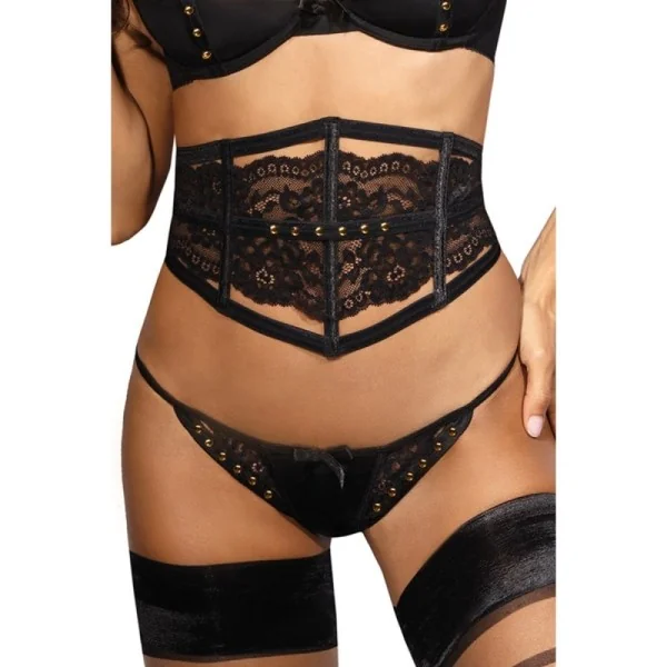 String schwarz V-9788 von Axami kaufen | Fesselliebe