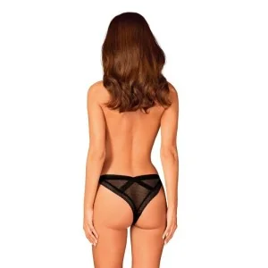 Estiqua Höschen Schwarz von Obsessive