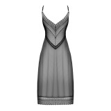 Estiqua Chemise Schwarz von Obsessive | Fesselliebe.de
