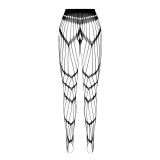 Eco Strumpfhose Ouvert S006 Schwarz von Passion Eco Collection | Fesselliebe.de