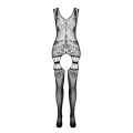 Eco Bodystocking Bs009 Schwarz von Passion Eco Collection