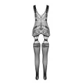 Eco Bodystocking Bs009 Schwarz von Passion Eco Collection