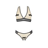 Viena Size Plus 2er Set Beige von Passion Size Plus | Fesselliebe.de