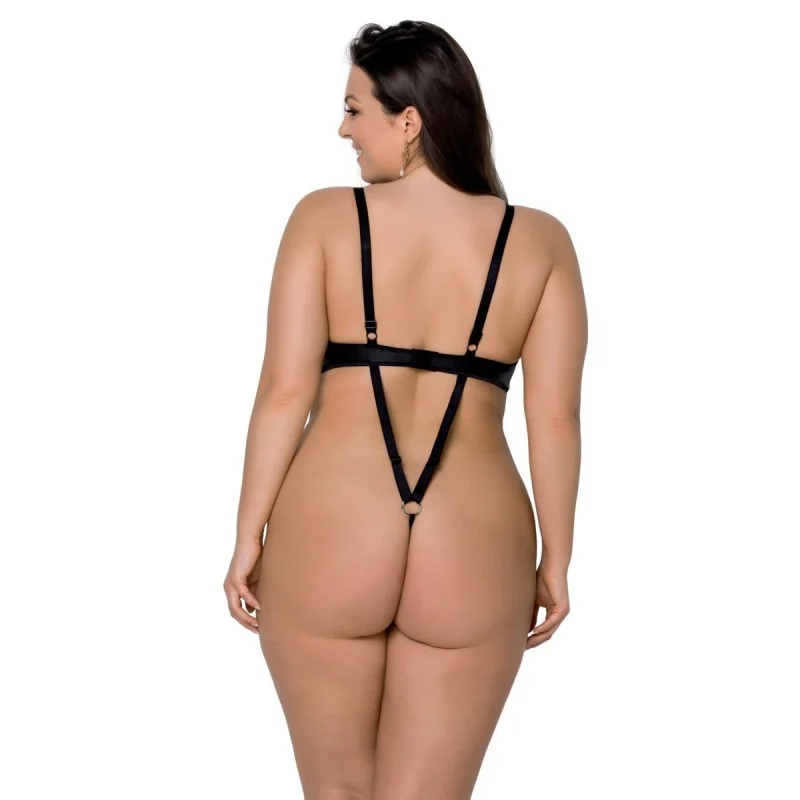 Celin Size Plus Body schwarz von Passion Size Plus kaufen | Fesselliebe 2