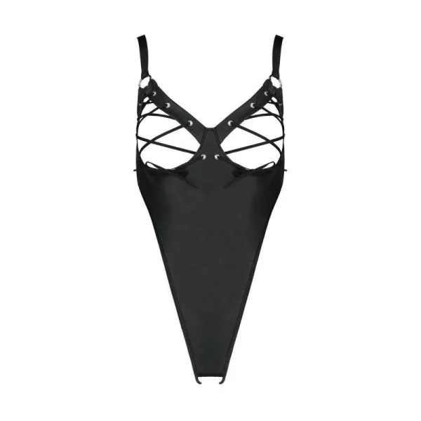 Celin Size Plus Body schwarz von Passion Size Plus kaufen | Fesselliebe