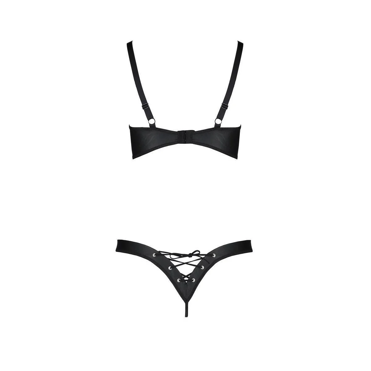 Celin Size Plus Bikini 2er Set schwarz von Passion Size Plus kaufen | Fesselliebe