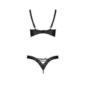 Celin Size Plus Bikini 2er Set Schwarz von Passion Size Plus