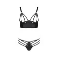 Malwia Size Plus Bikini 2er Set Schwarz von Passion Size Plus