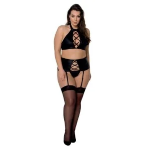 Nancy Size Plus 3er Set Schwarz von Passion Size Plus