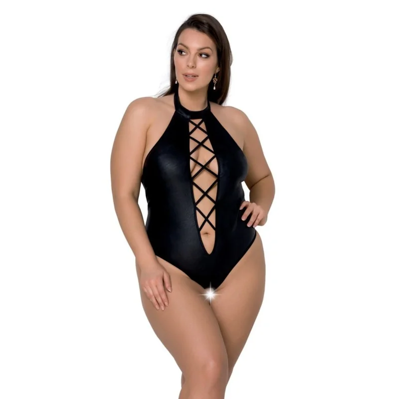 Nancy Size Plus Body schwarz von Passion Size Plus kaufen | Fesselliebe