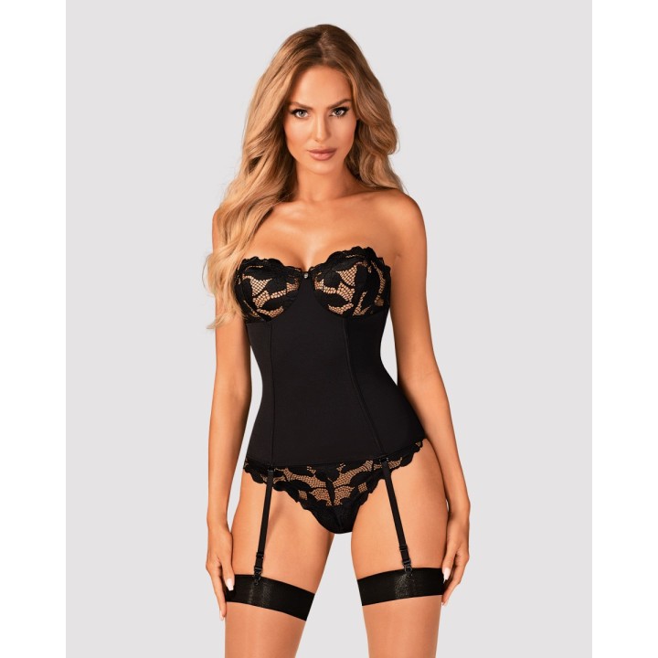 Editya Korsett Schwarz von Obsessive | Fesselliebe.de
