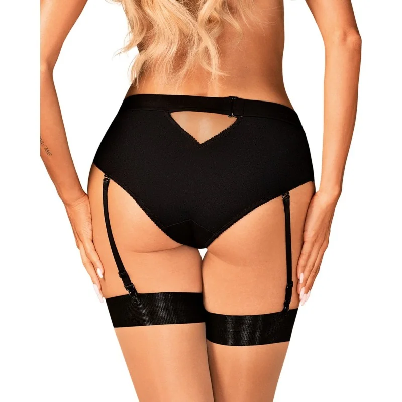 Editya Garter Höschen schwarz von Obsessive kaufen | Fesselliebe 2
