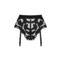 Editya Garter Höschen Schwarz von Obsessive