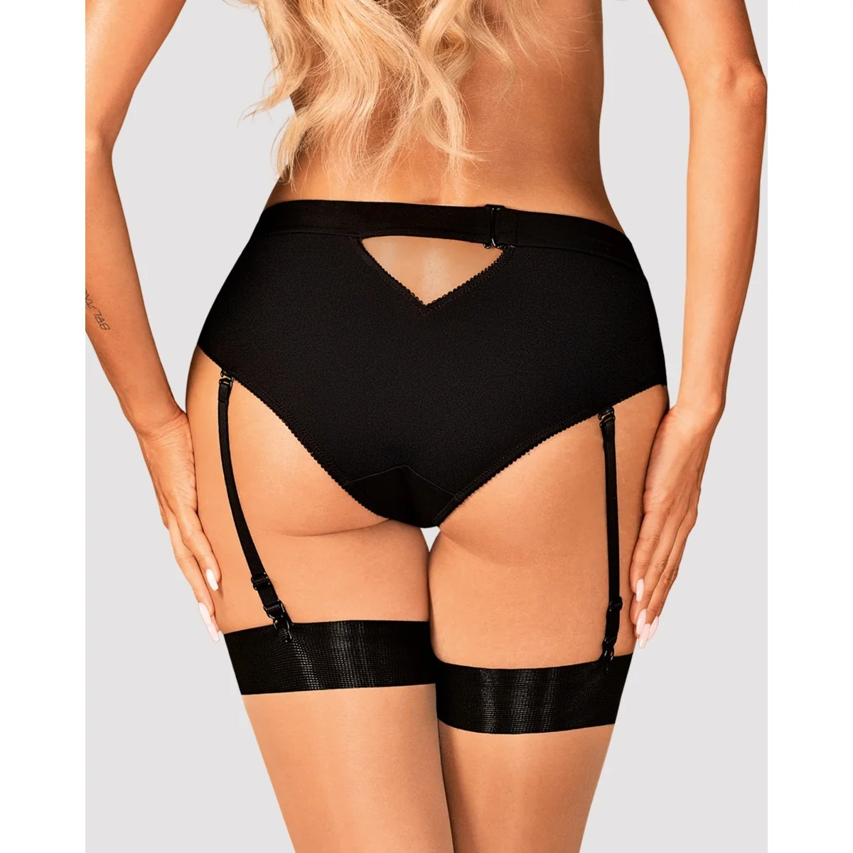 Editya Garter Höschen schwarz von Obsessive kaufen | Fesselliebe