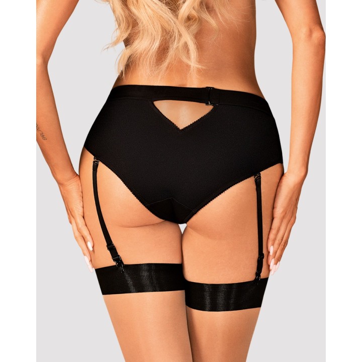 Editya Garter Höschen Schwarz von Obsessive | Fesselliebe.de