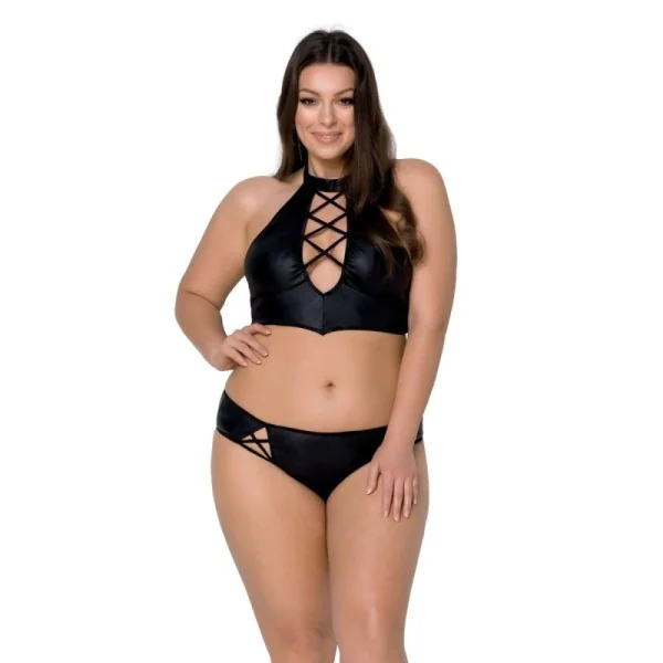 Nancy Size Plus Bikini 2er Set schwarz von Passion Size Plus kaufen | Fesselliebe