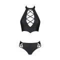 Nancy Size Plus Bikini 2er Set Schwarz von Passion Size Plus
