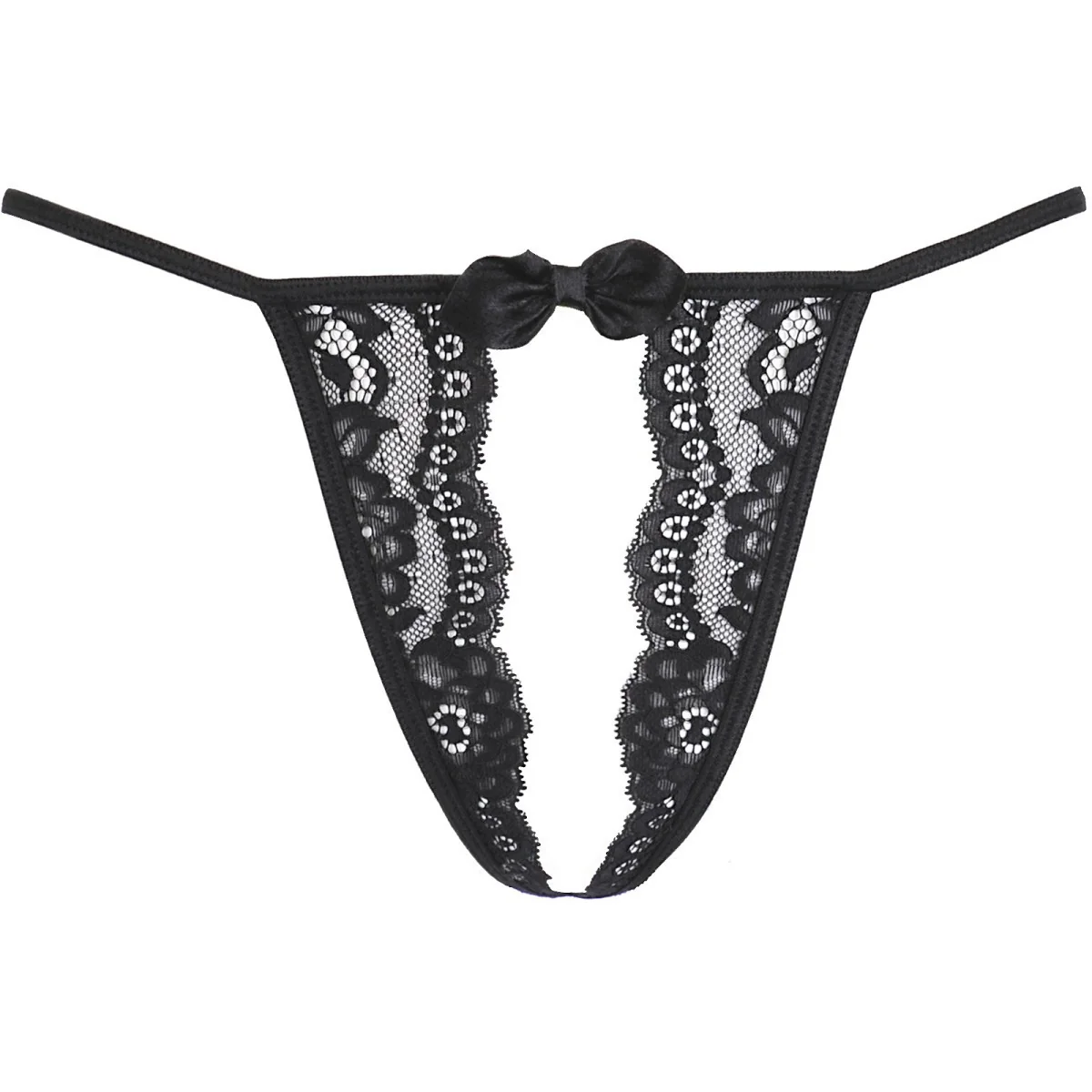 String schwarz V-9818 von Axami kaufen | Fesselliebe