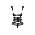 Lilie 3er Set Schwarz von Beauty Night Fashion