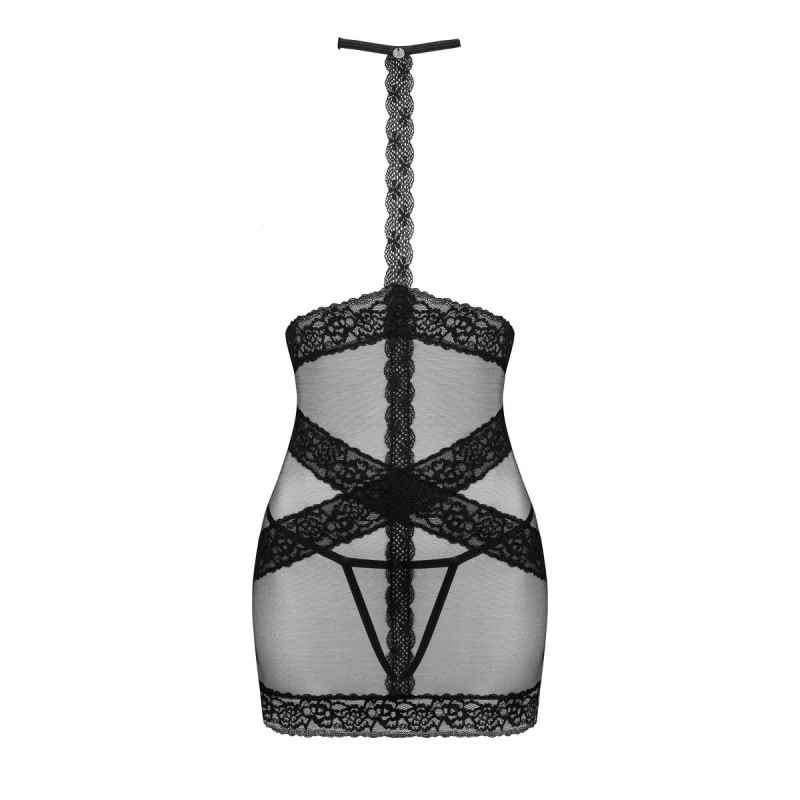 Lacrisia Chemise & Tanga schwarz von Obsessive kaufen | Fesselliebe 2