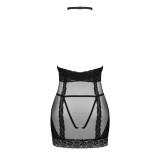 Lacrisia Chemise & Tanga Schwarz von Obsessive | Fesselliebe.de