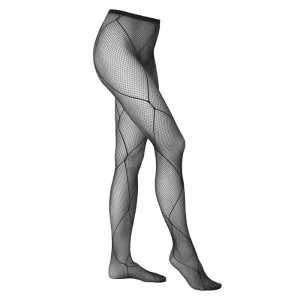 Netz Strumpfhose Schwarz T005 von Kotek