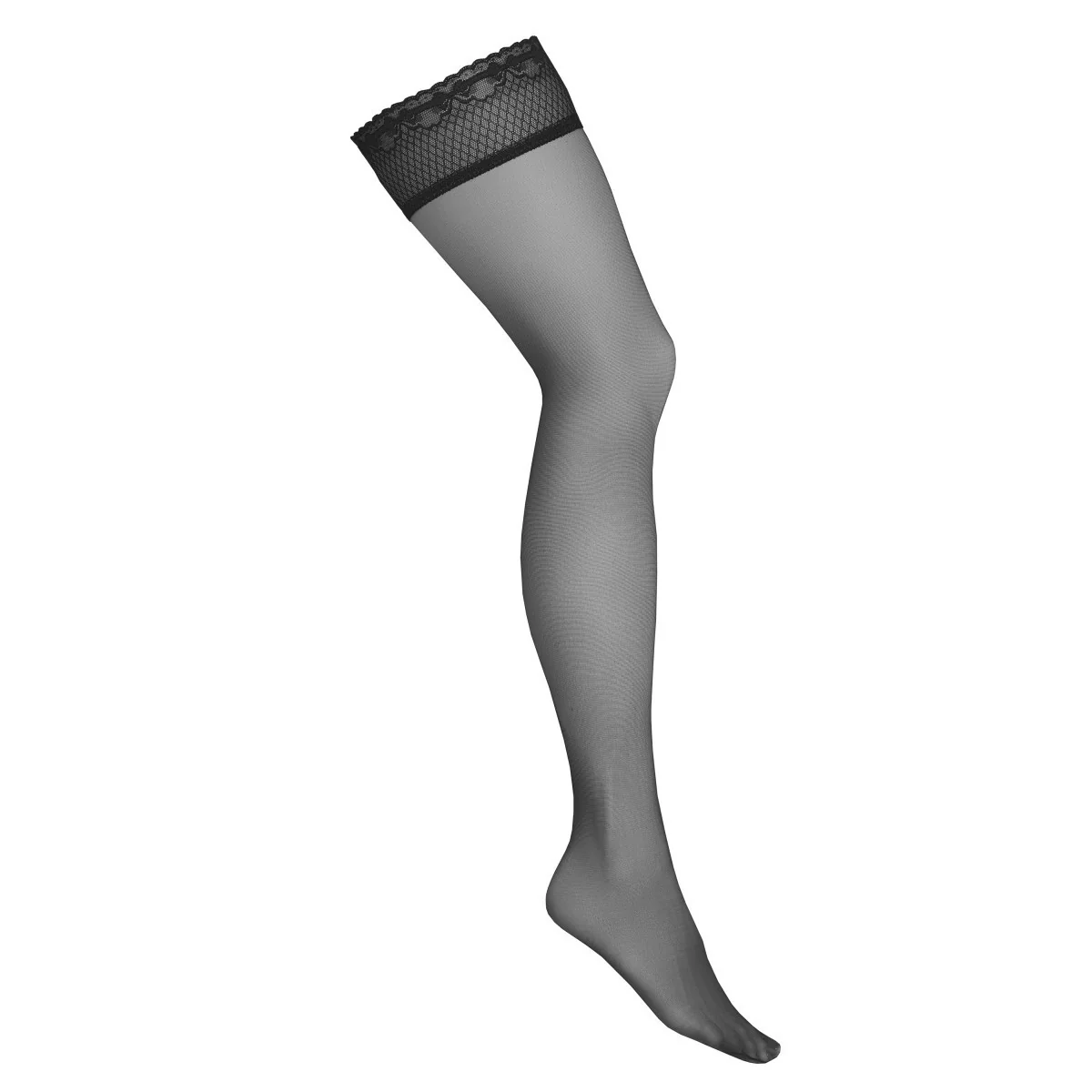 Halterlose Schwarz 8den H015 von Kotek | Fesselliebe.de