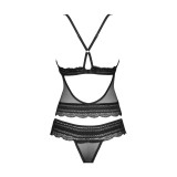 Ivannes Top & Tanga Schwarz von Obsessive | Fesselliebe.de