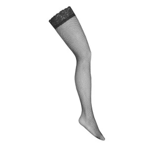 Netz Halterlose Schwarz H004 von Kotek